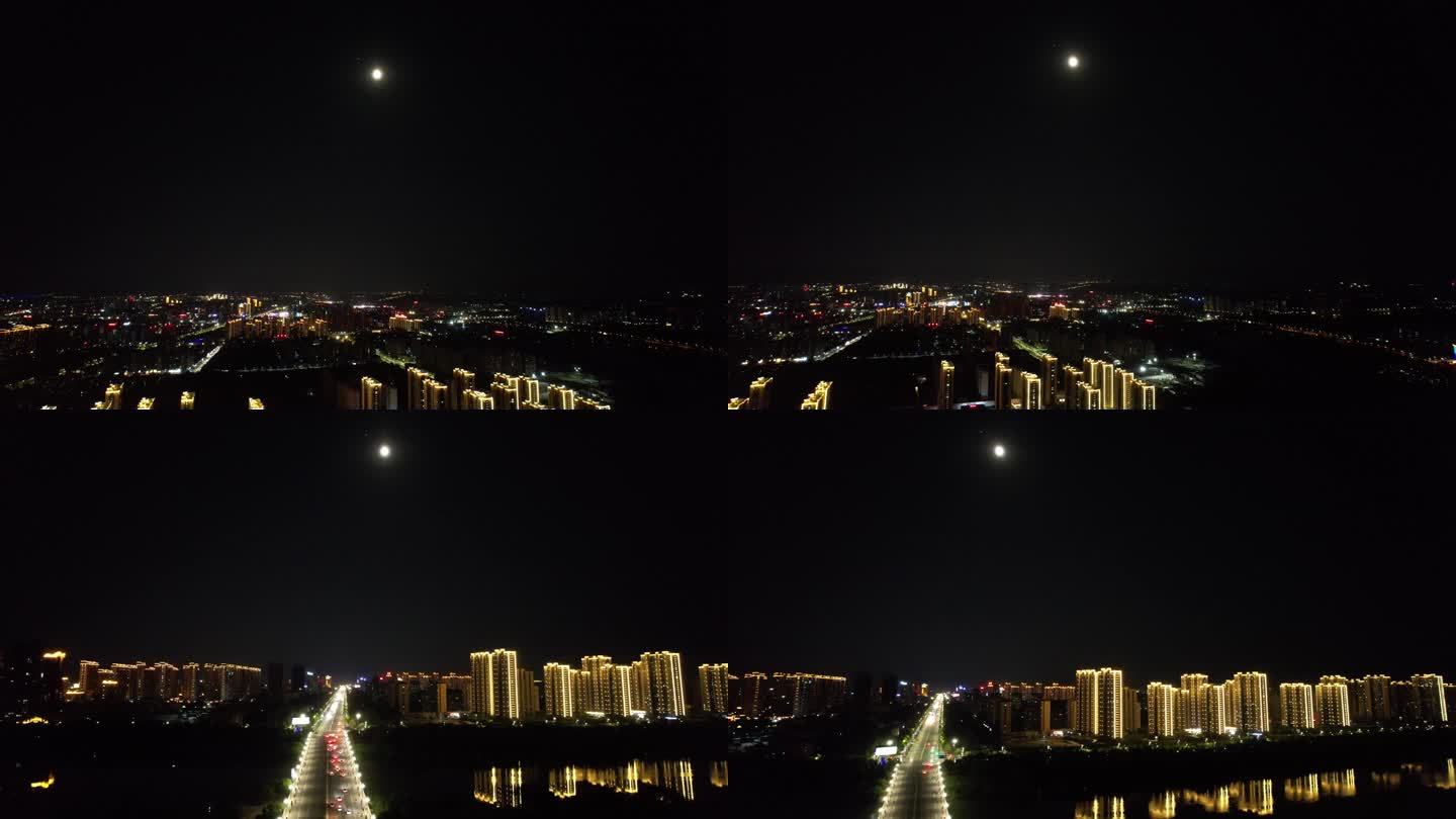 4K夜景 灯光 城市形象