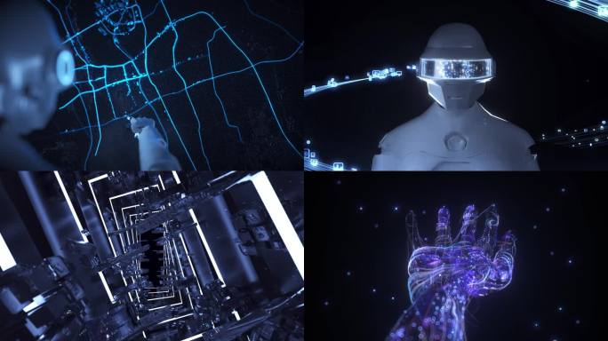 人工智能科技VR元宇宙 视频