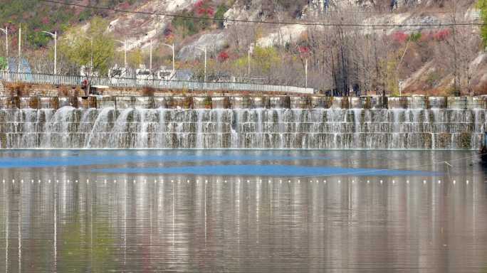河道上的水利设施