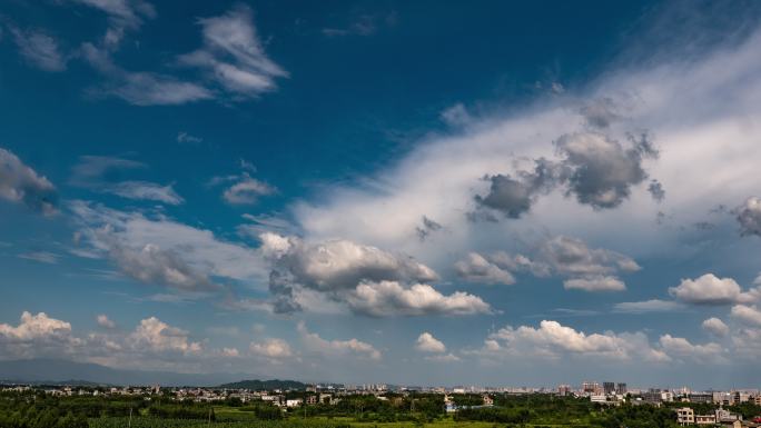 雨后阳光 天空云彩