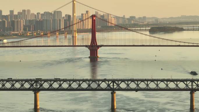 武汉大桥，电视塔