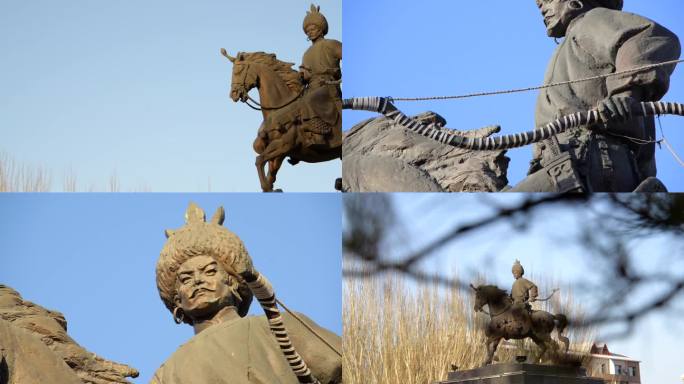 辽上京耶律阿保机雕像