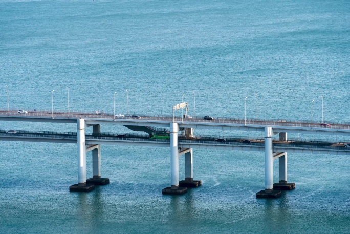 海面大桥车流局部延时