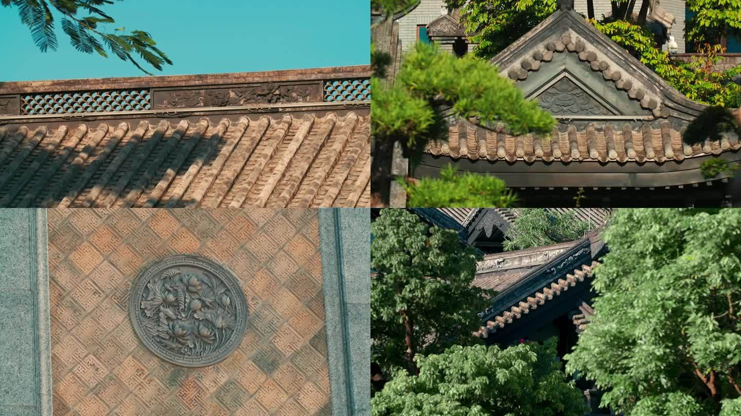中式建筑中式庭院绿化设计