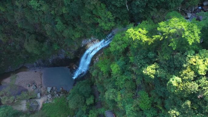 大别山天堂寨燕子河大峡谷航拍