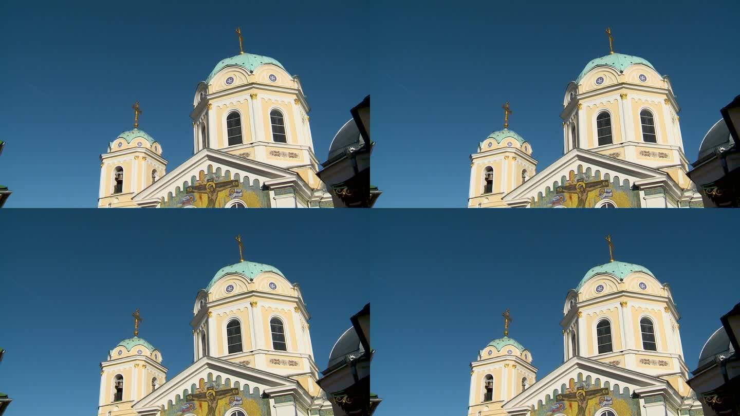 圣三一东正教修道院屋顶