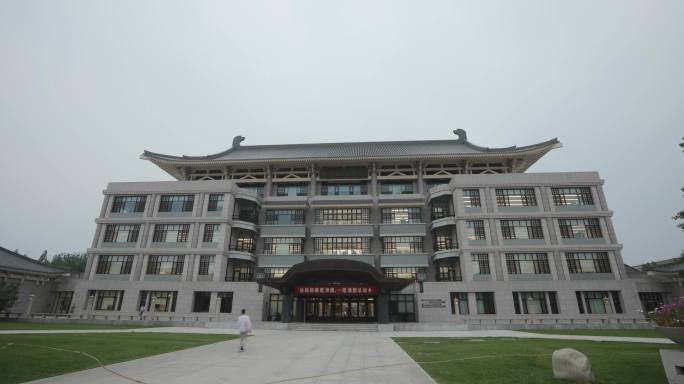 北京大学图书馆  大范围延时 北大图书馆