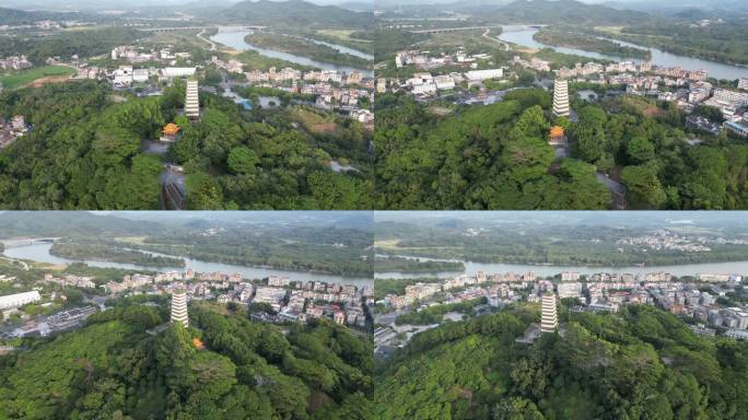 增城何仙姑景区小楼镇乡村景色