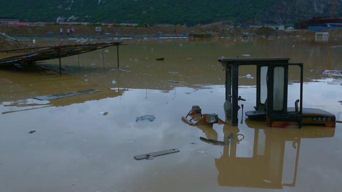 海洋公园 工程建设 建筑工地 娱乐设施