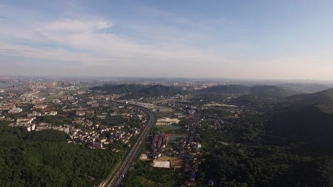 长沙城市航拍全景1