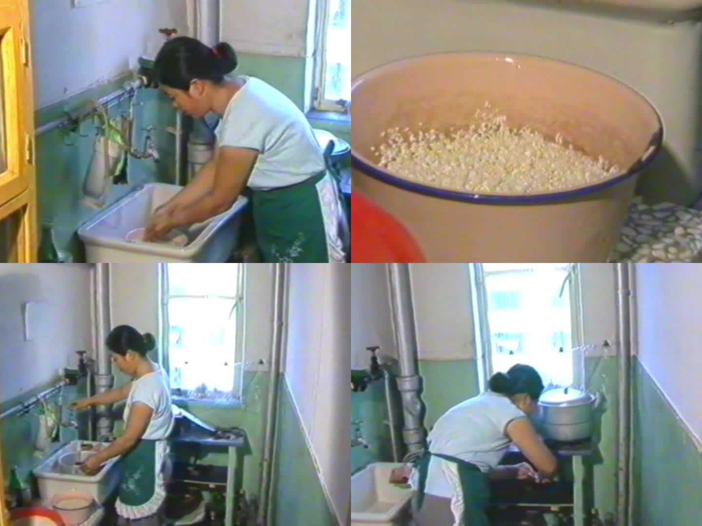 八九十年代家庭蒸米饭