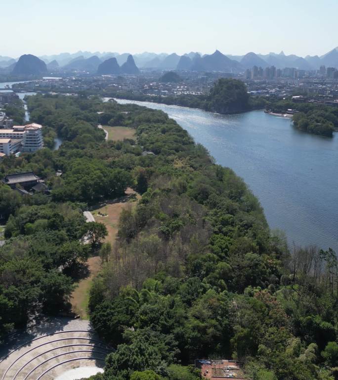 桂林秋季漓江风景区