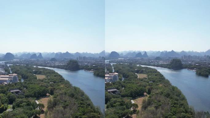 桂林秋季漓江风景区