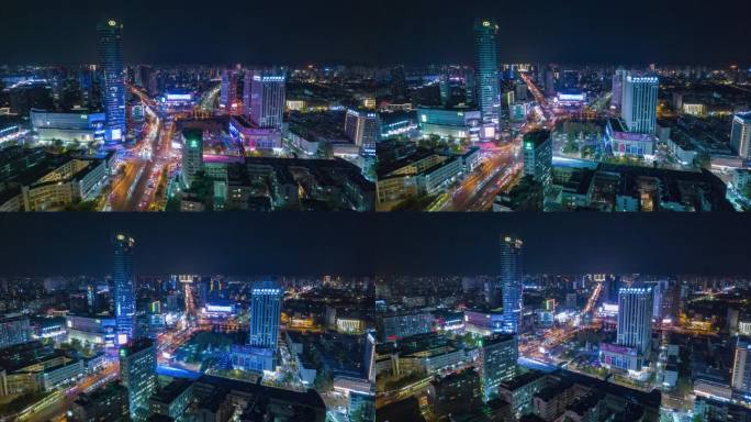 连云港市中心-夜景延时