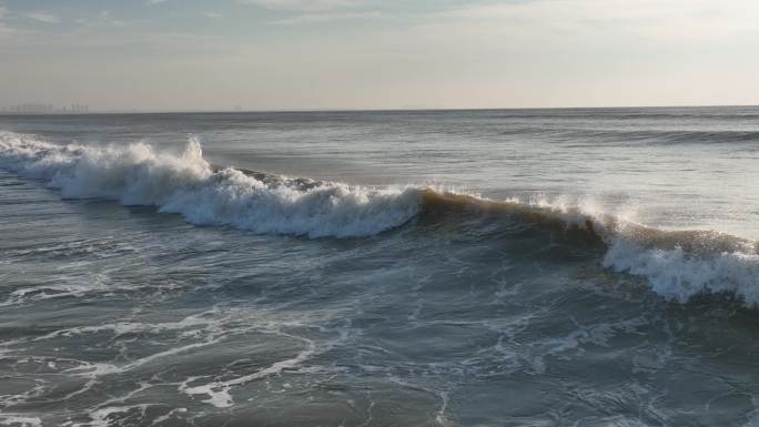 海浪浪花高帧率空镜