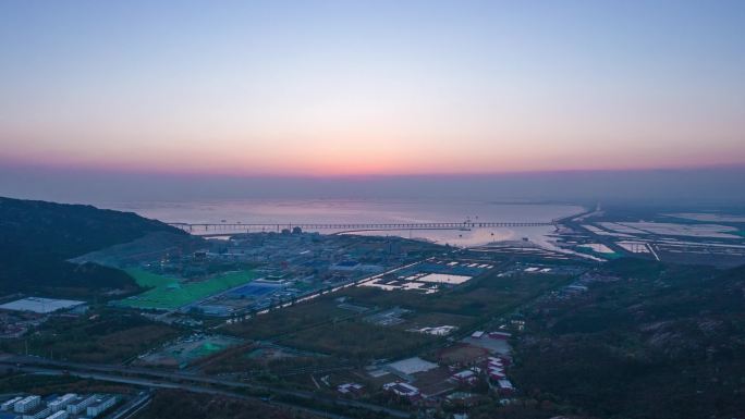 连云港海边日出延时