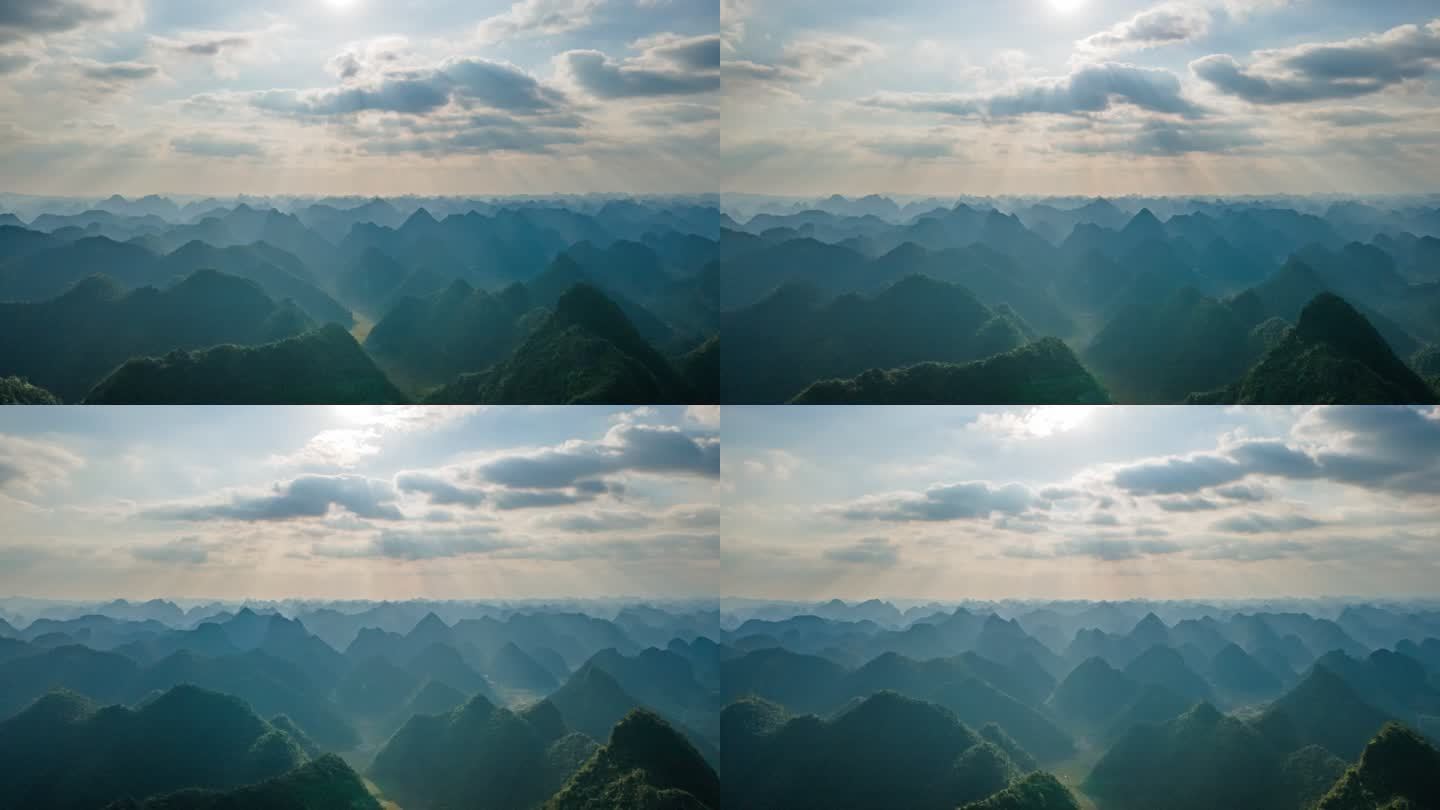 南宁隆安更望湖耶稣光航拍