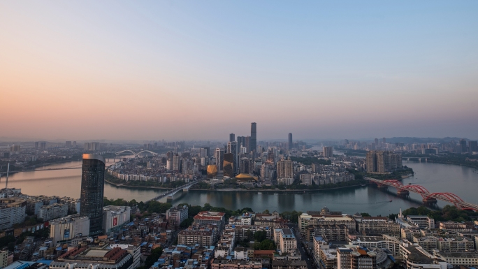 柳州日转夜延时