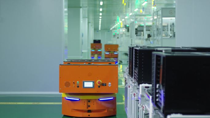 AGV智能机器人 4K素材