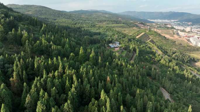 五华区长虫山航拍