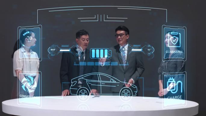 新能源汽车虚拟展示
