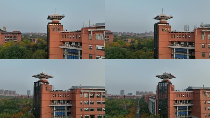 航拍 山东建筑大学