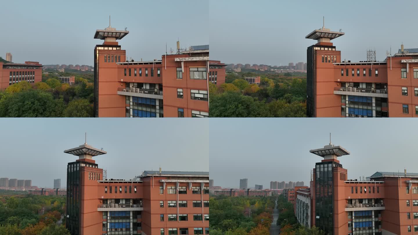 航拍 山东建筑大学