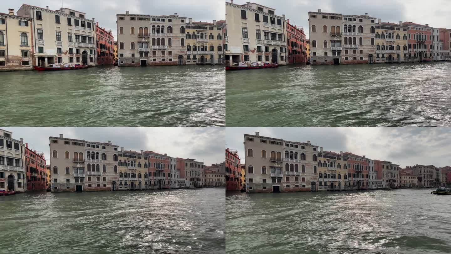 穿越大运河，威尼斯