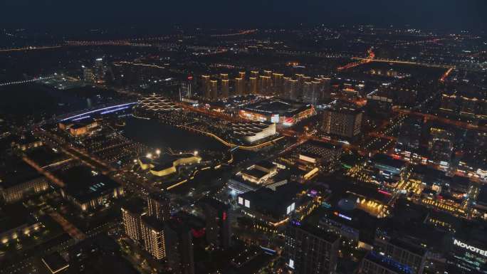 宁波东部新城夜景