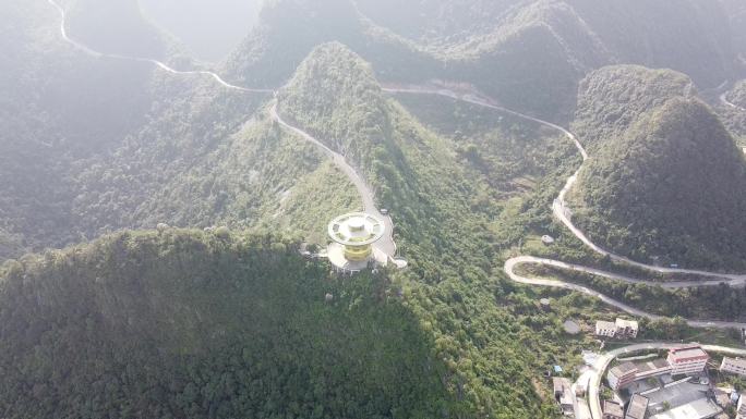 盘山公路 陡峭的山路 危险的山路 山路