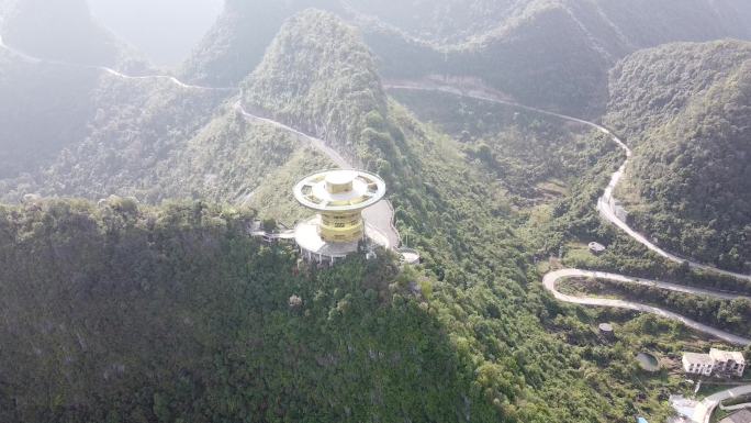 盘山公路 陡峭的山路 危险的山路 山路