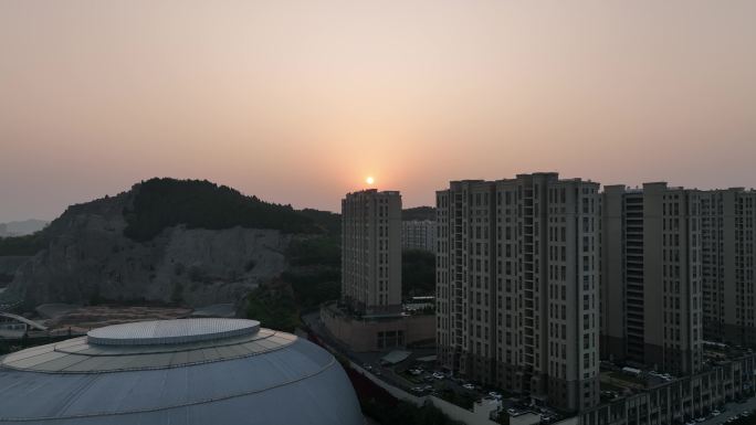 航拍 山东建筑大学