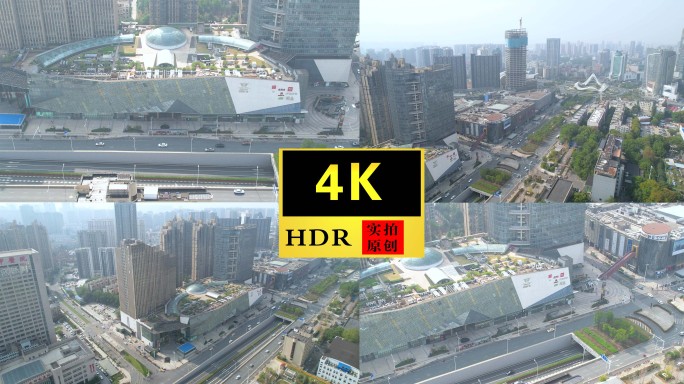 【4K】光谷步行街世界城广场