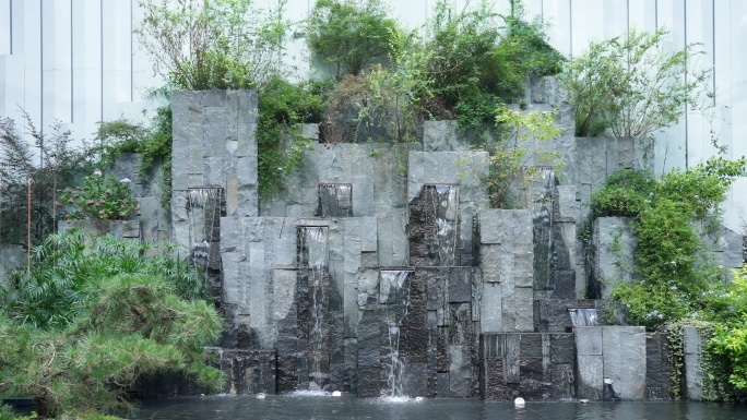大型山水园林景观墙