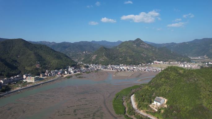 福建福安溪尾航拍