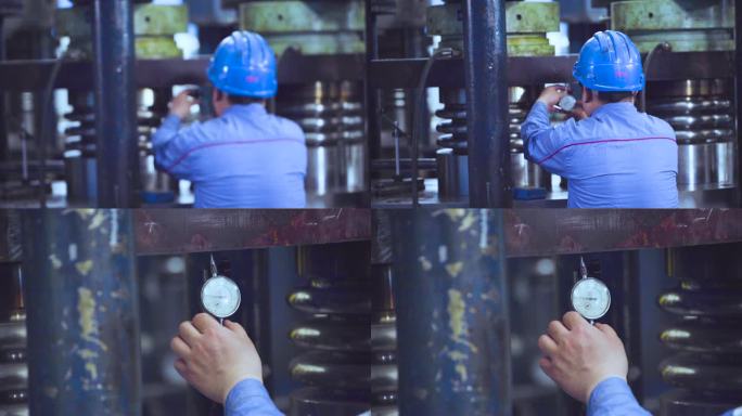 工厂车间 数控机床 零件加工 装备制造