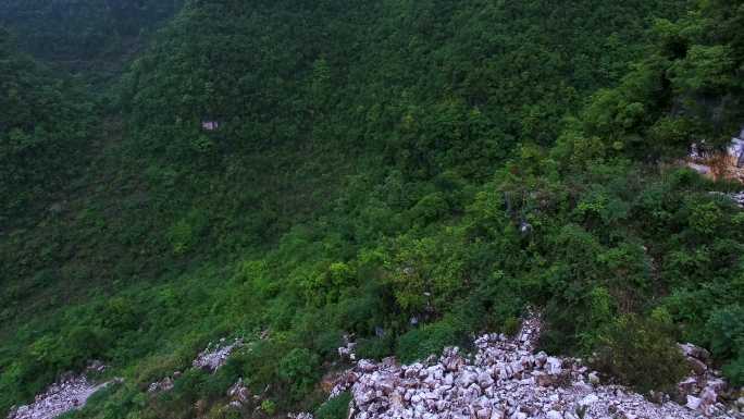 十万大山 自然风光 秀美风景 蓝天白云