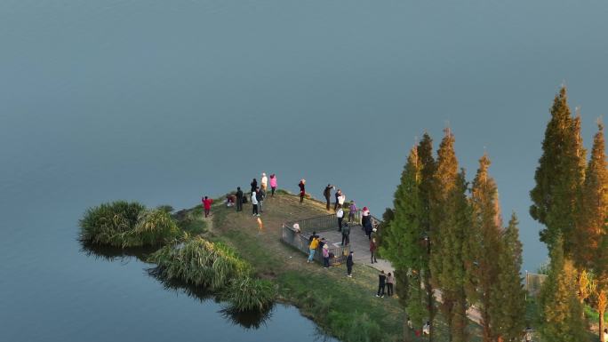 西山区干沟尾自然风景航拍