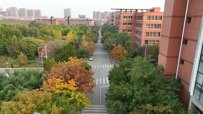 航拍 山东建筑大学