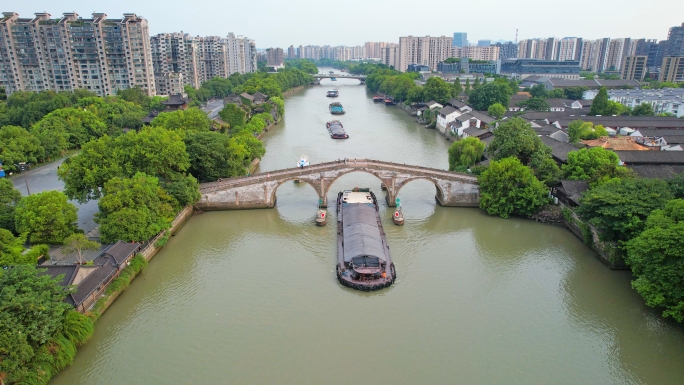 拱宸桥，京杭大运河