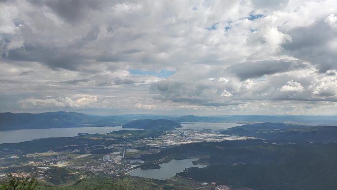 江川梁王山山顶延时