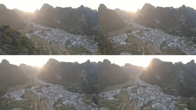 航拍广西美丽乡村 乡村振兴