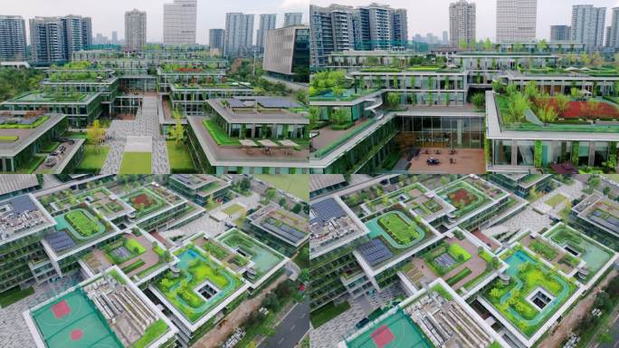 现代化办公楼 绿色环保建筑