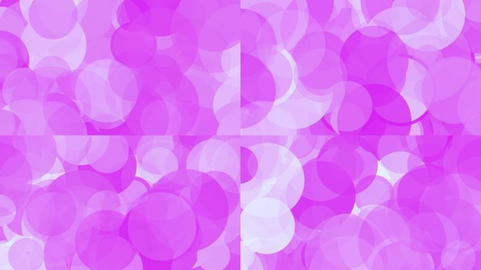 4K紫色圆球圆圈圆图形背景无缝循环