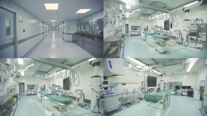 复合手术室空镜头