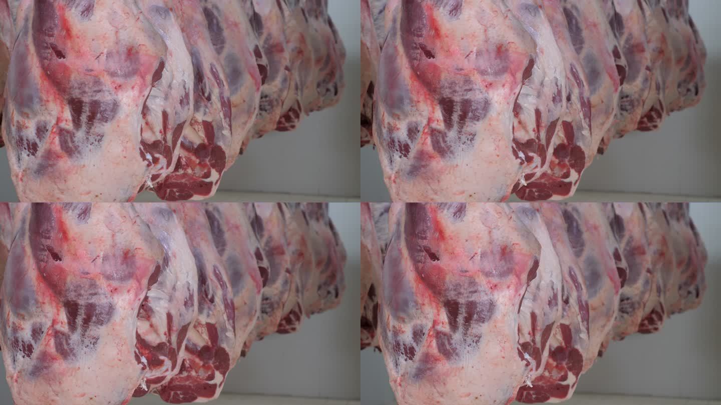 肉类切割加工厂，监督和专家工程师控制。