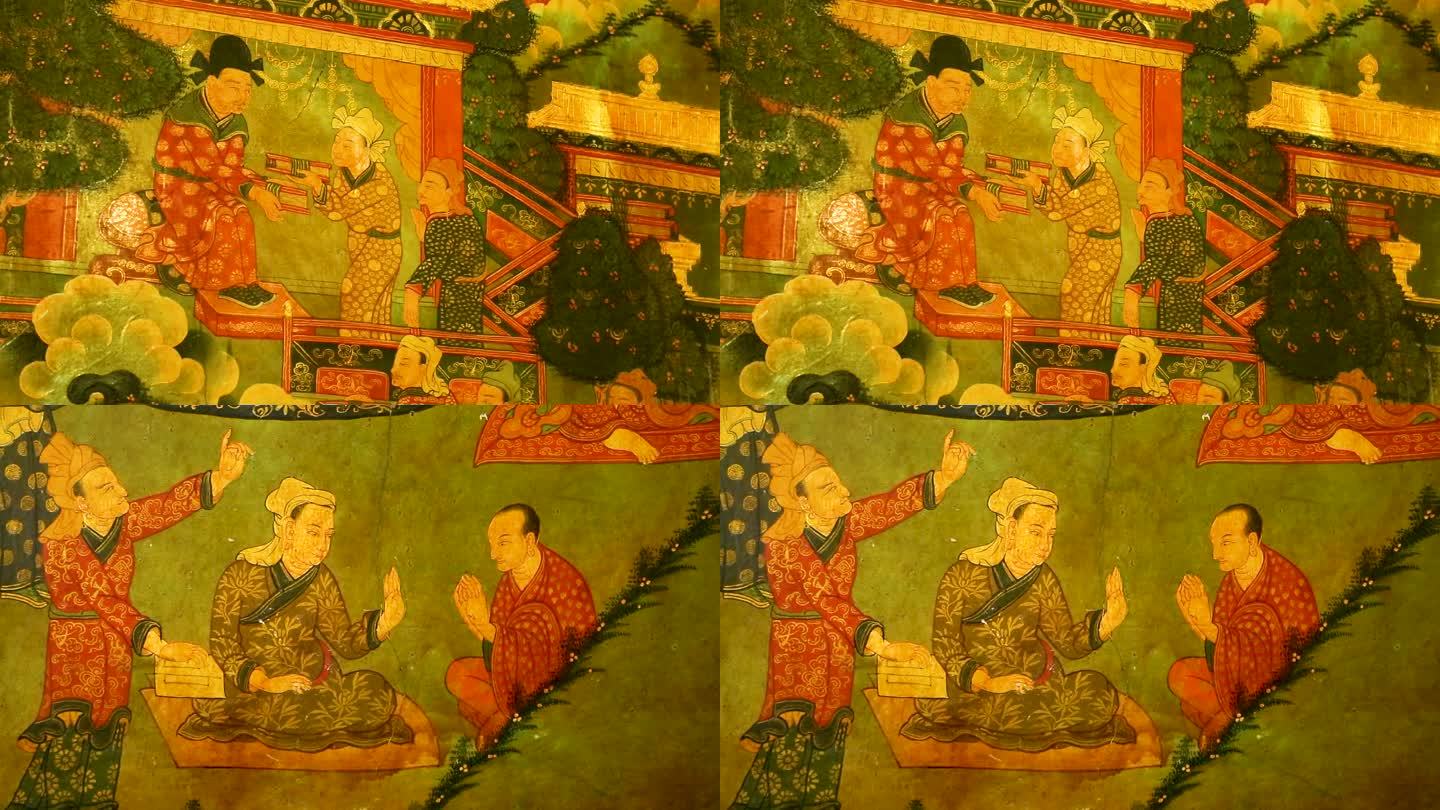 壁画 传统文化 民俗文化 佛教