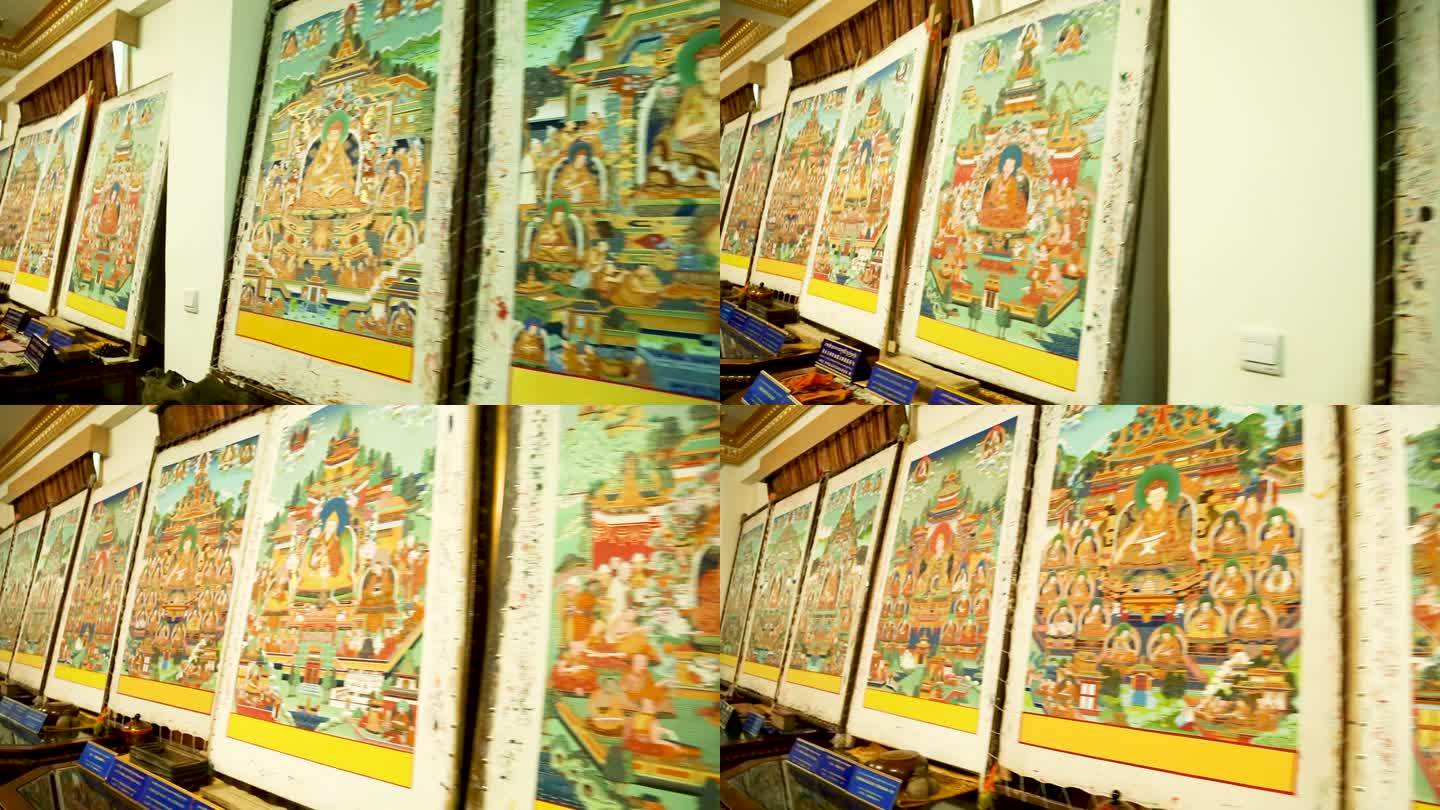 唐卡 藏传佛教 传统文化 艺术品 佛像