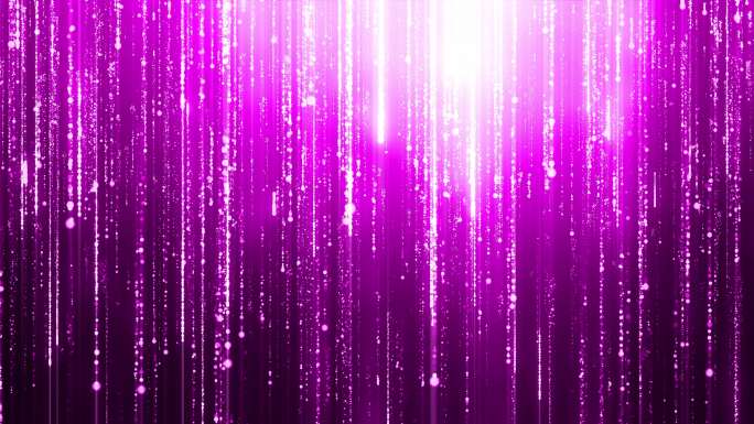 紫色光束 粒子雨 粒子下落