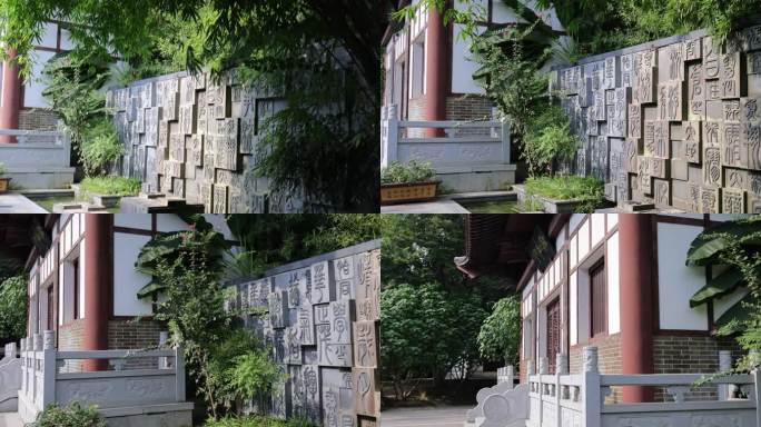 武汉硚口区园博园4K视频素材